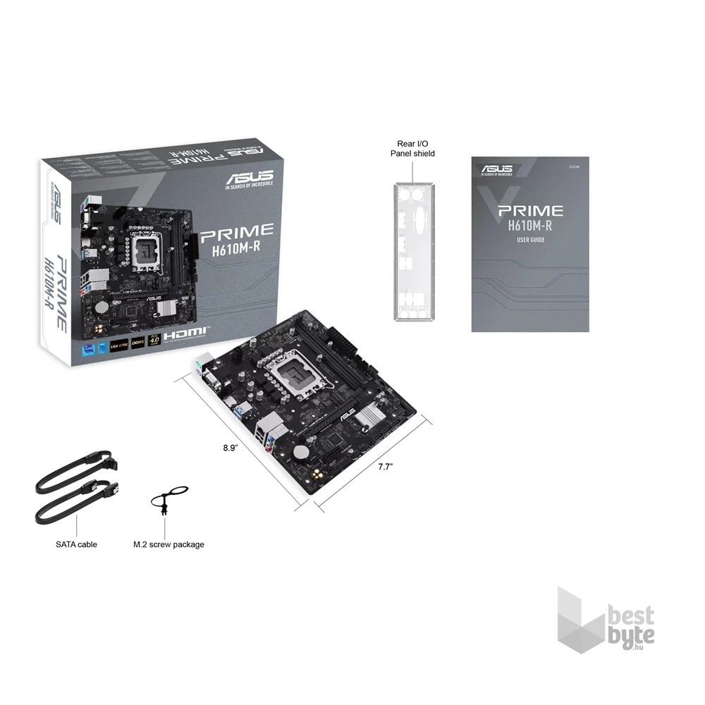 ASUS PRIME H610M-R SI Intel H610 LGA1700 mATX alaplap
