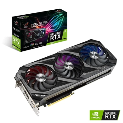 ASUS ROG-STRIX-RTX-3090-O24G-GAMING nVidia 24GB GDDR6X 384bit PCIe videokártya