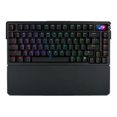 ASUS ROG Azoth Extreme US fekete gamer billentyűzet