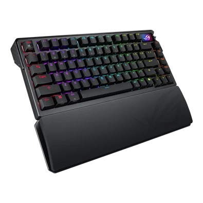 ASUS ROG Azoth Extreme US fekete gamer billentyűzet