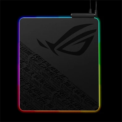 ASUS ROG Balteus Qi RGB világító gamer egérpad