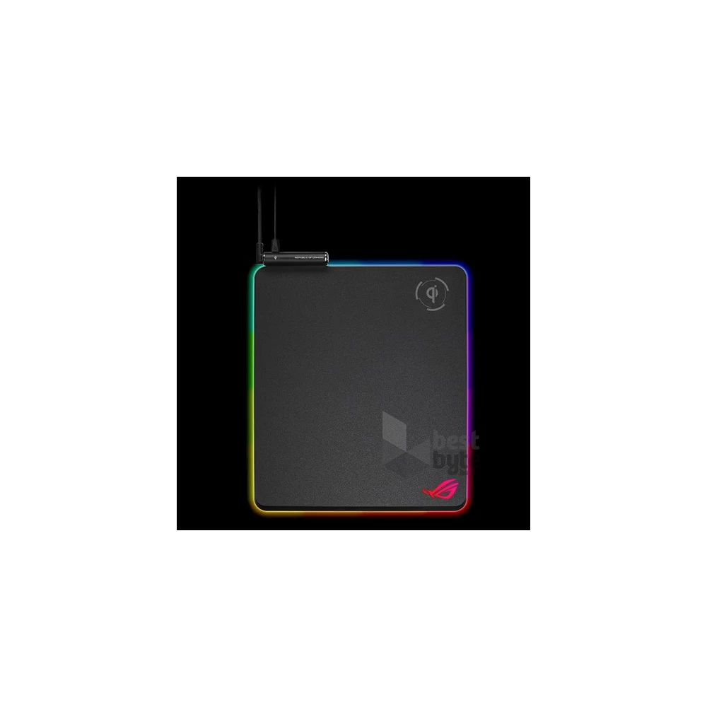 ASUS ROG Balteus Qi RGB világító gamer egérpad