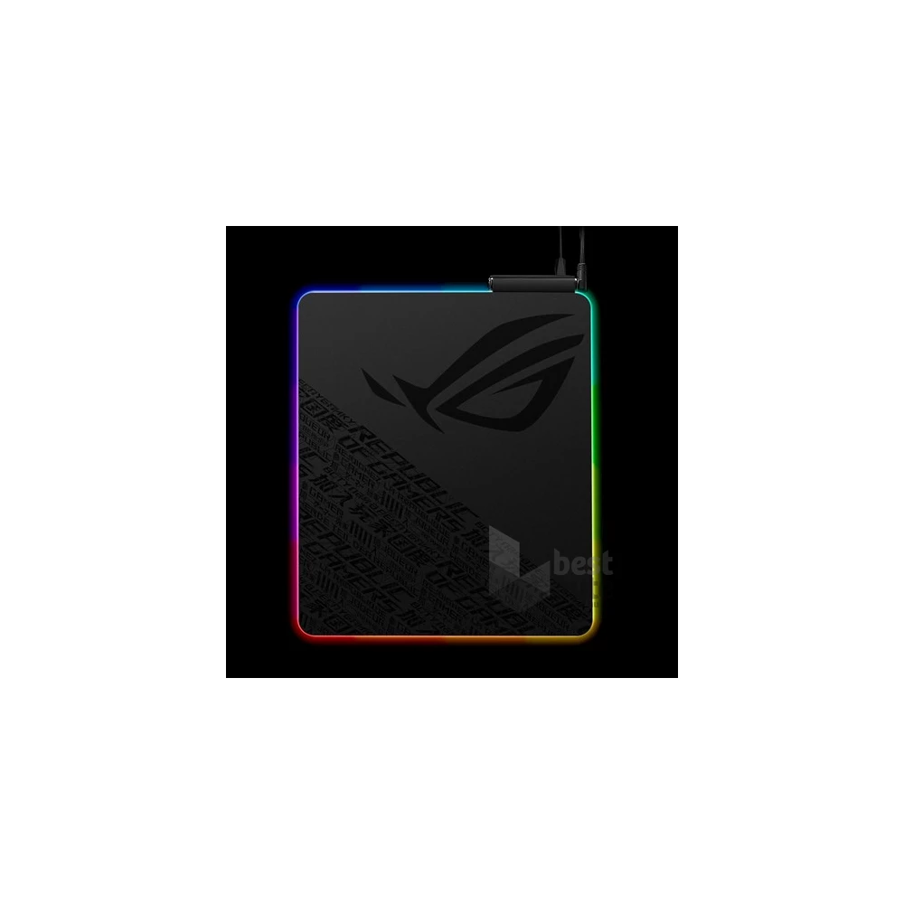 ASUS ROG Balteus Qi RGB világító gamer egérpad