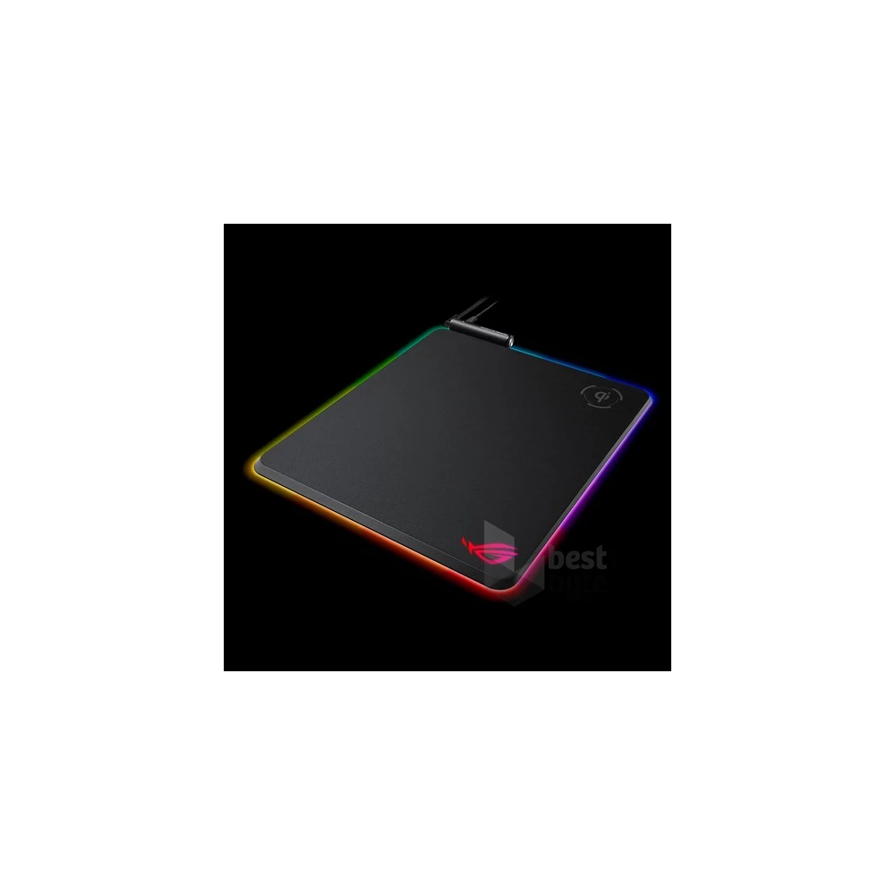 ASUS ROG Balteus Qi RGB világító gamer egérpad