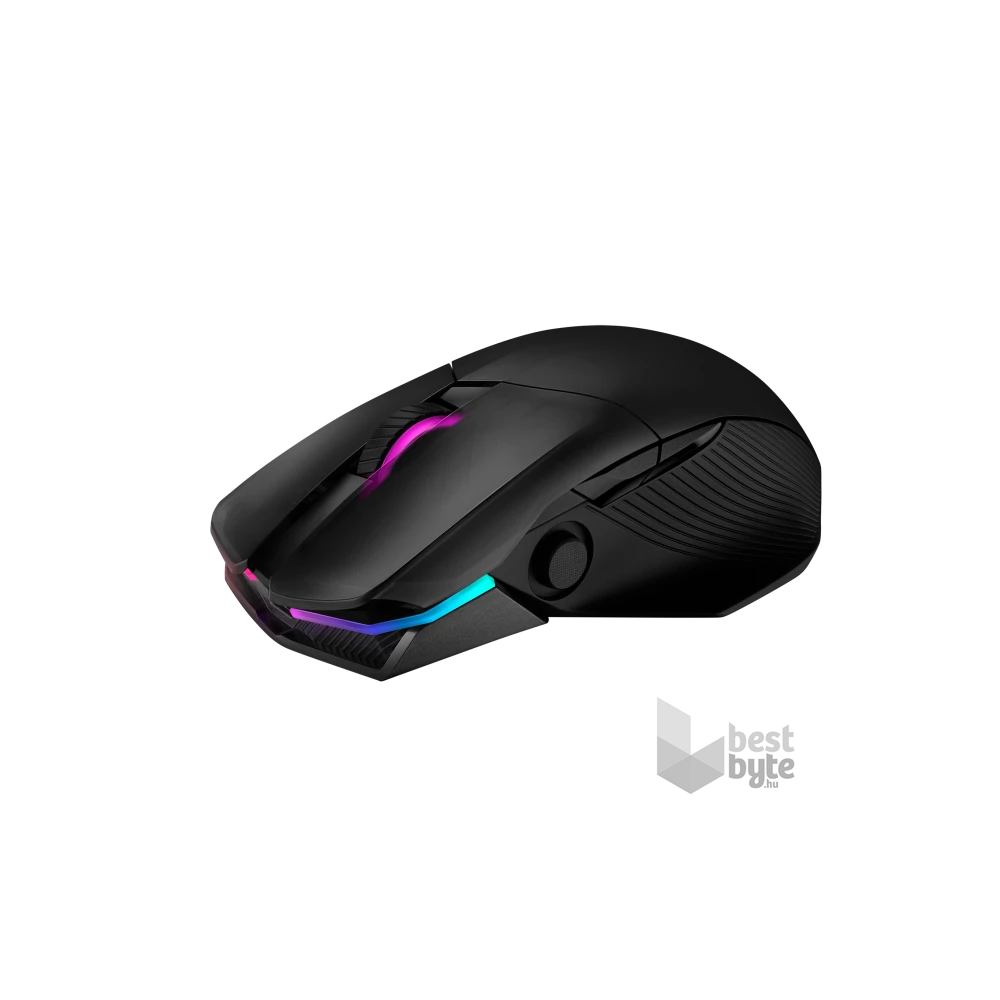 ASUS ROG Chakram vezeték nélküli fekete gamer egér
