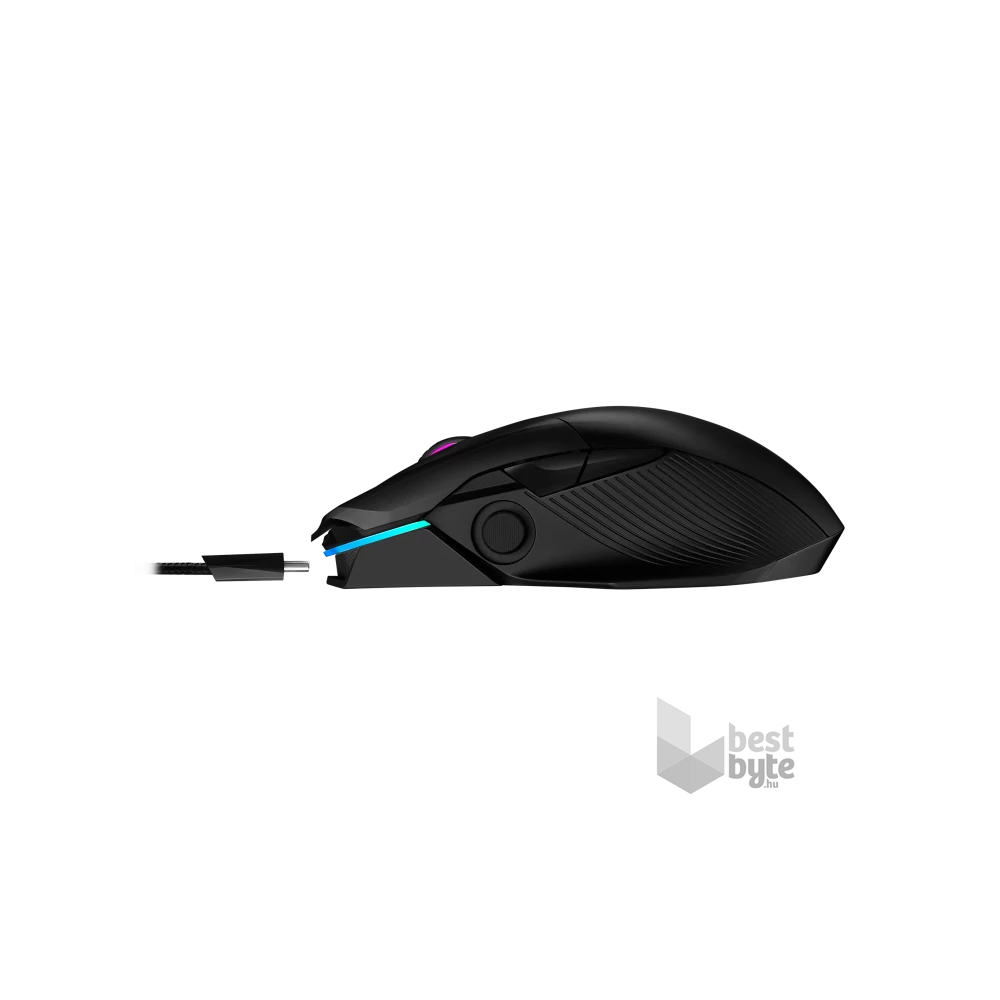ASUS ROG Chakram vezeték nélküli fekete gamer egér