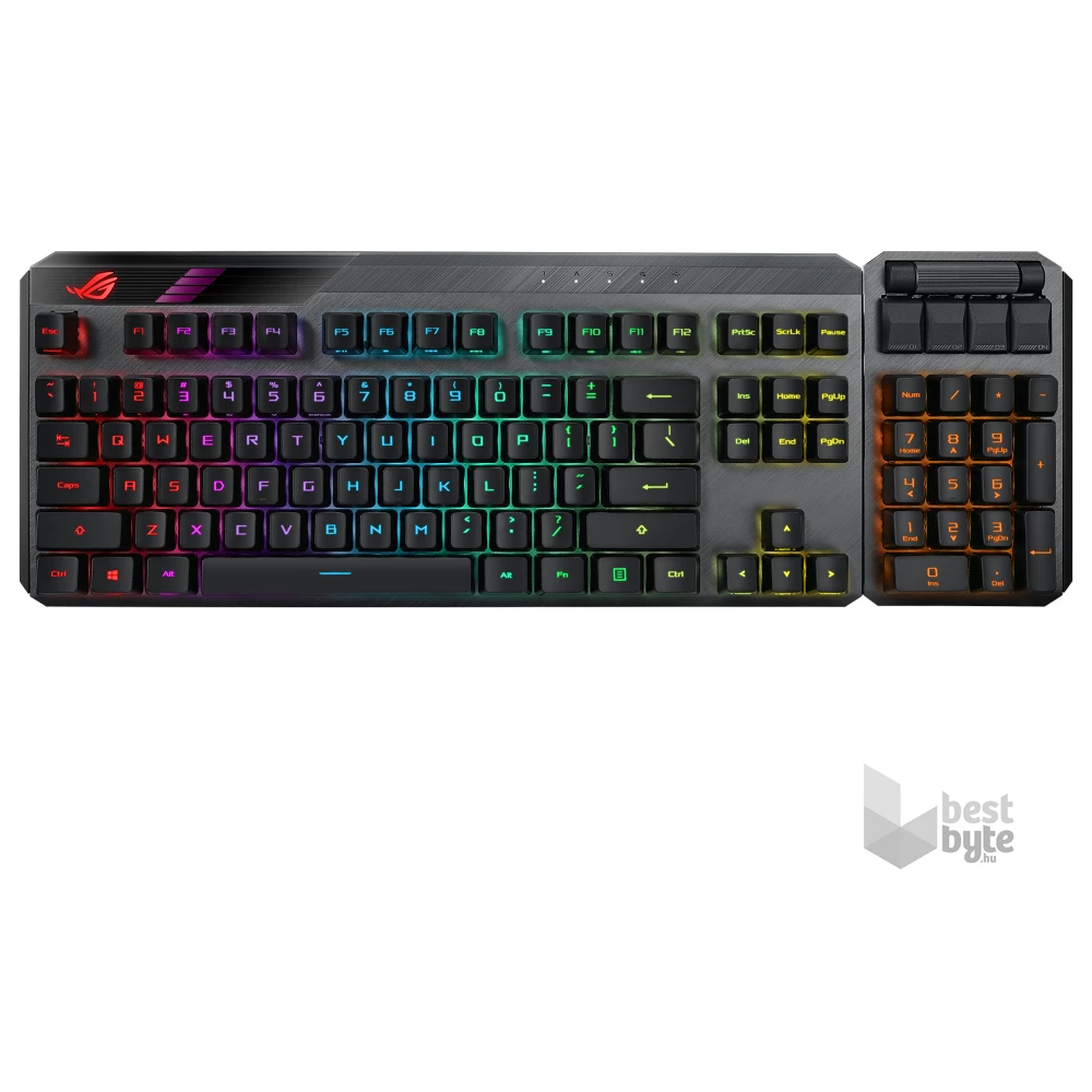 ASUS ROG Claymore II (RX Red) HUN világító mechanikus billentyűzet