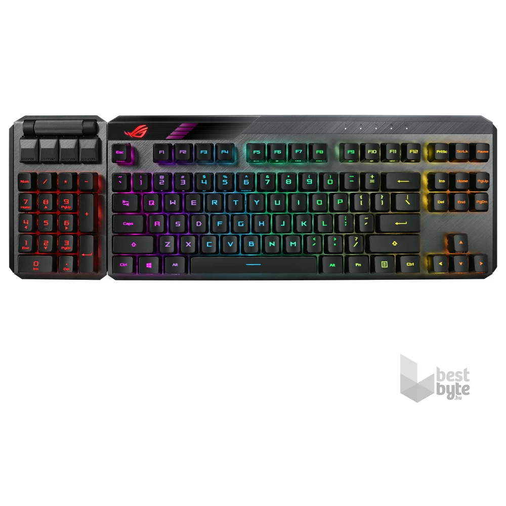ASUS ROG Claymore II (RX Red) HUN világító mechanikus billentyűzet