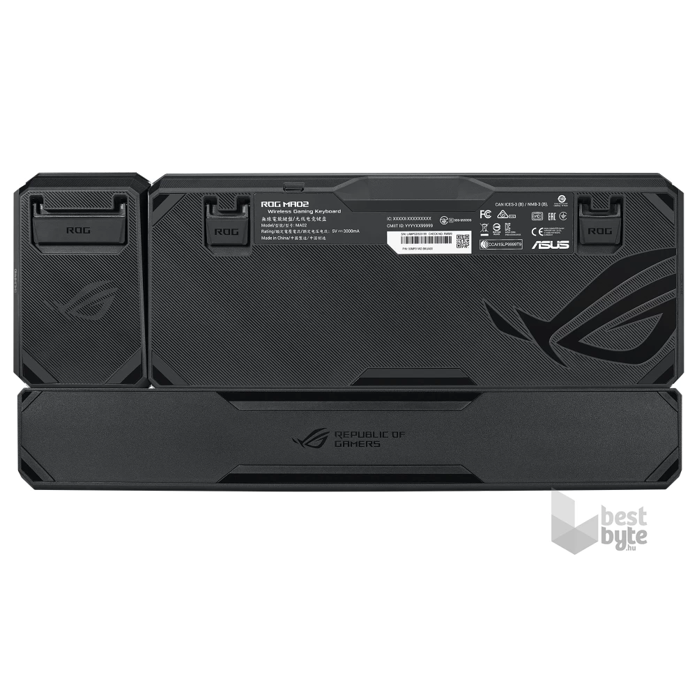 ASUS ROG Claymore II (RX Red) HUN világító mechanikus billentyűzet