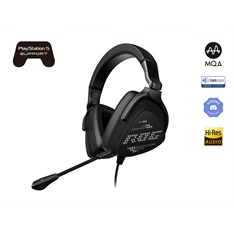 ASUS ROG DELTA S ANIMATE fekete gamer headset