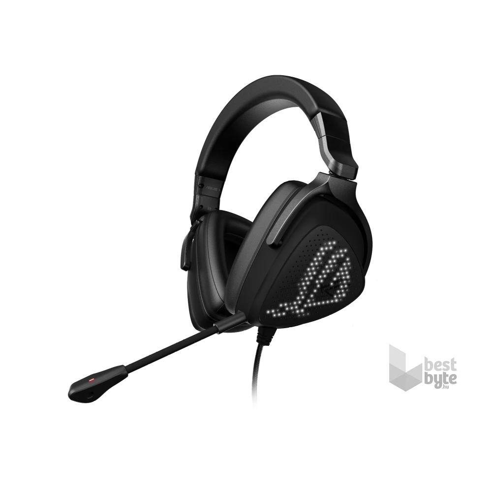 ASUS ROG DELTA S ANIMATE fekete gamer headset