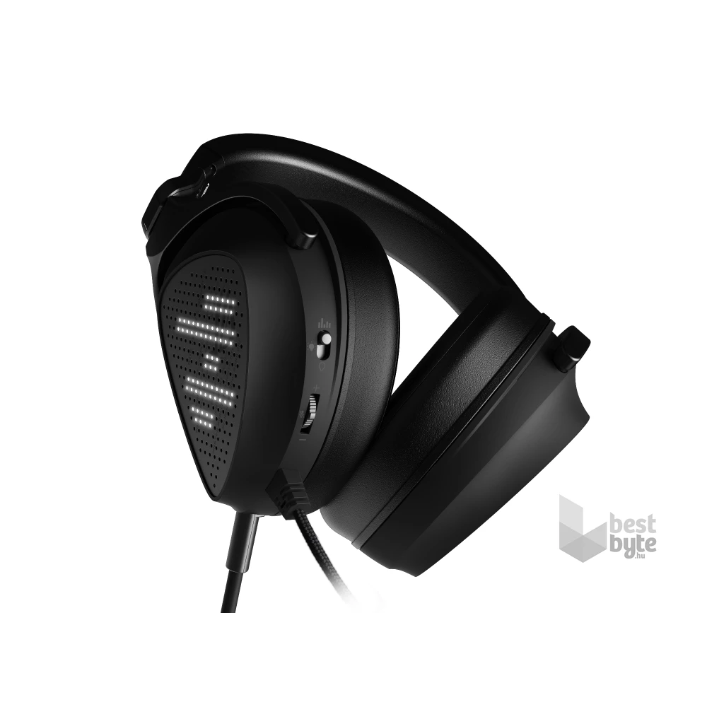 ASUS ROG DELTA S ANIMATE fekete gamer headset