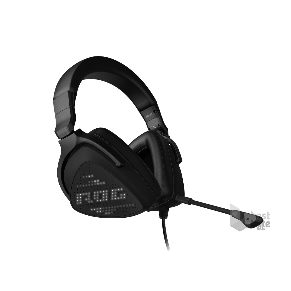 ASUS ROG DELTA S ANIMATE fekete gamer headset