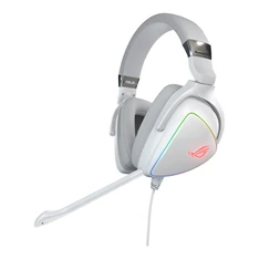 ASUS ROG DELTA White Edition fehér gamer headset