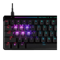 ASUS ROG Falchion Ace HFX US (ROG HFX Magnetic Switch) fekete billentyűzet