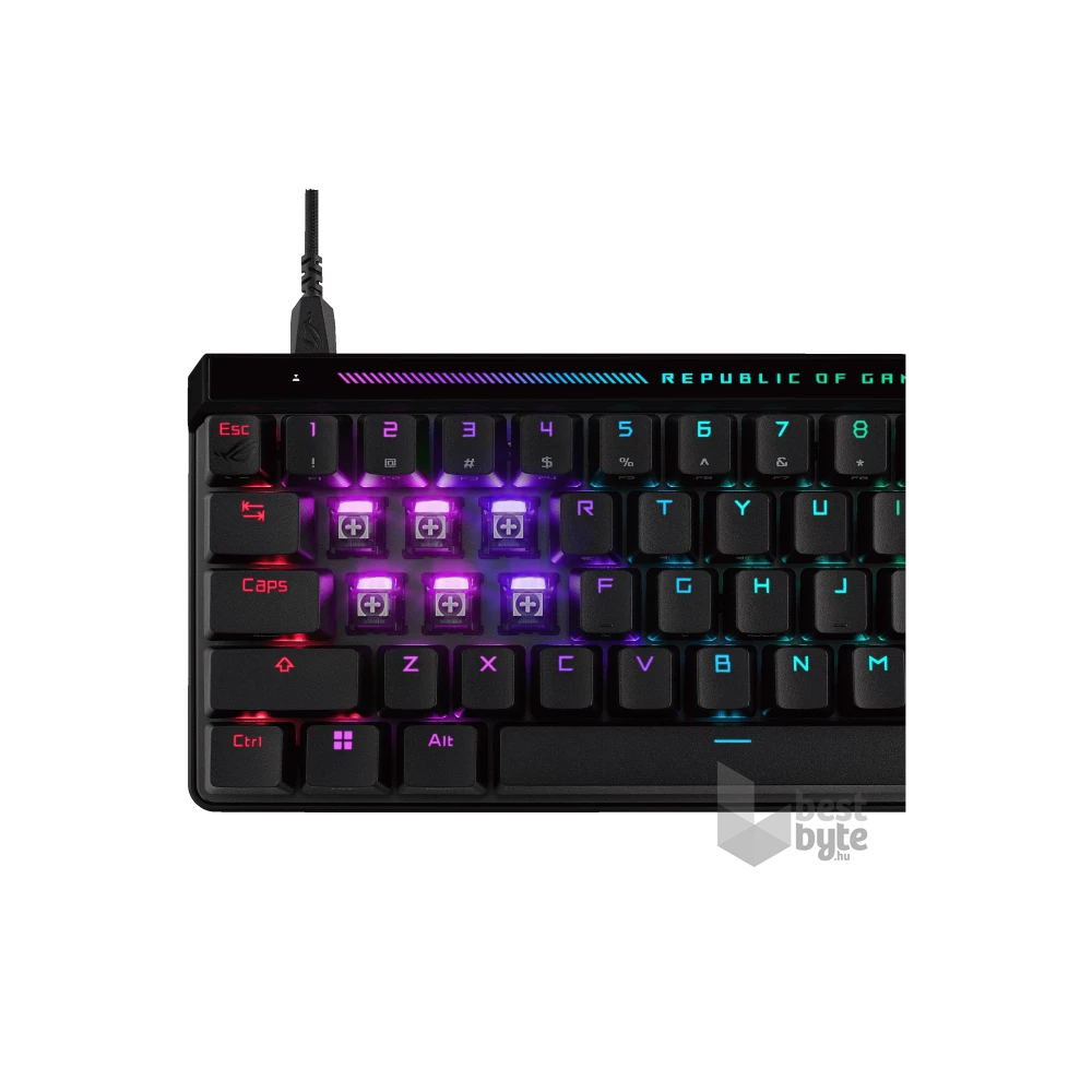 ASUS ROG Falchion Ace HFX US (ROG HFX Magnetic Switch) fekete billentyűzet