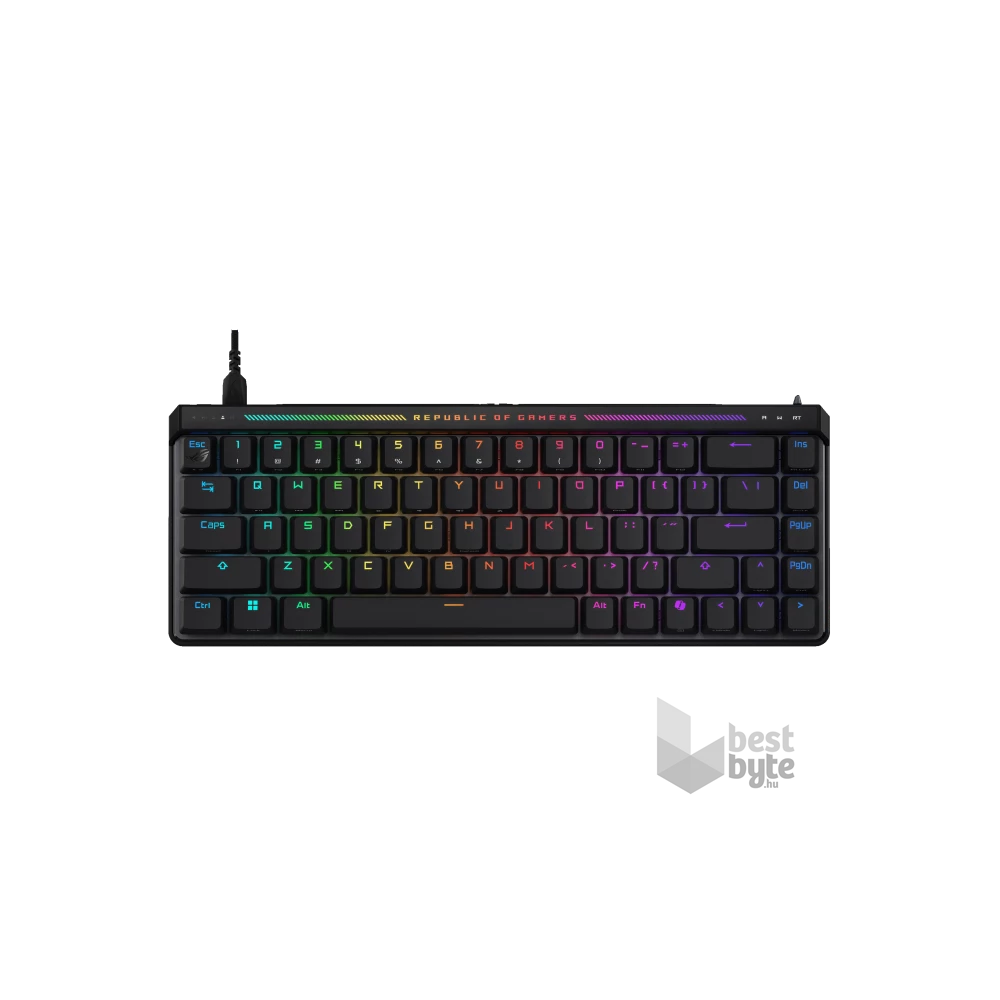 ASUS ROG Falchion Ace HFX US (ROG HFX Magnetic Switch) fekete billentyűzet