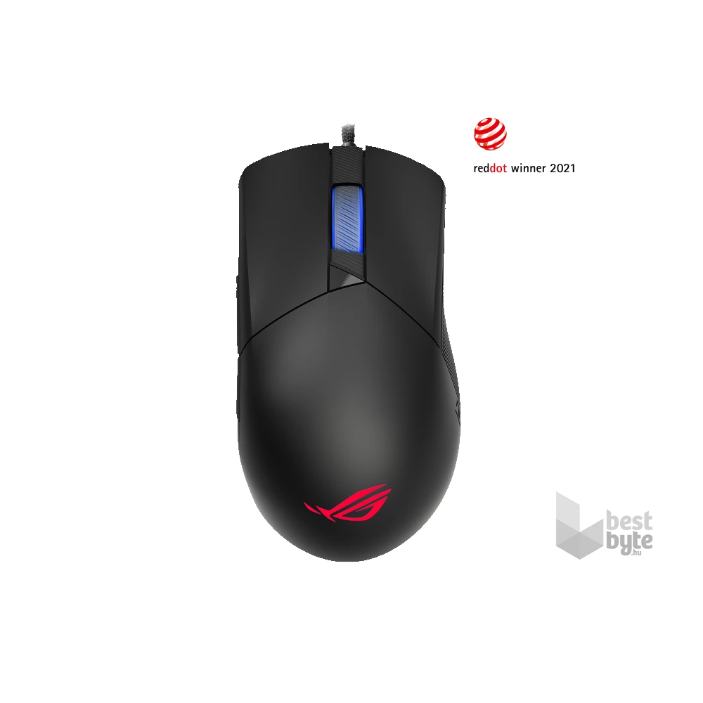ASUS ROG Gladius III fekete gamer egér