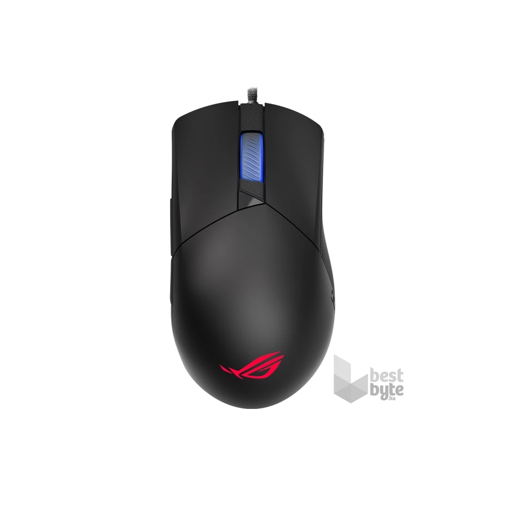ASUS ROG Gladius III fekete gamer egér