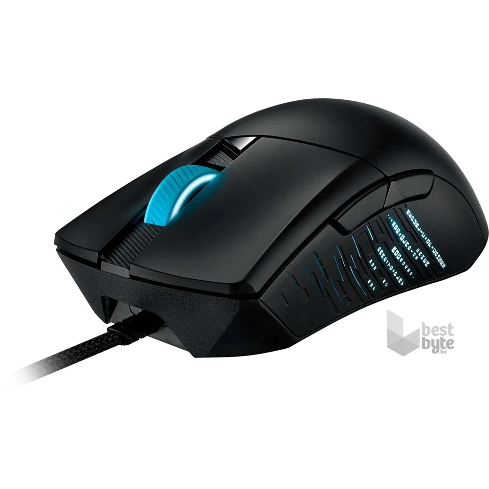 ASUS ROG Gladius III fekete gamer egér