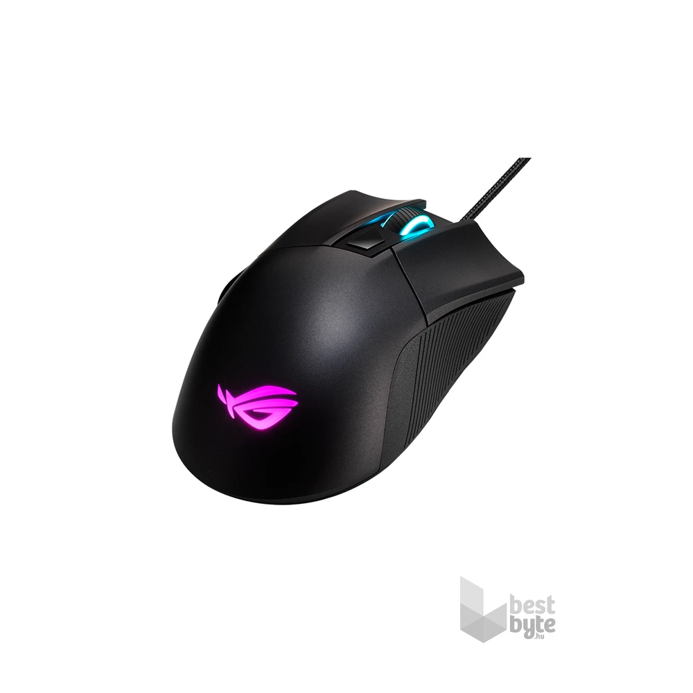 ASUS ROG Gladius II Core fekete gamer egér