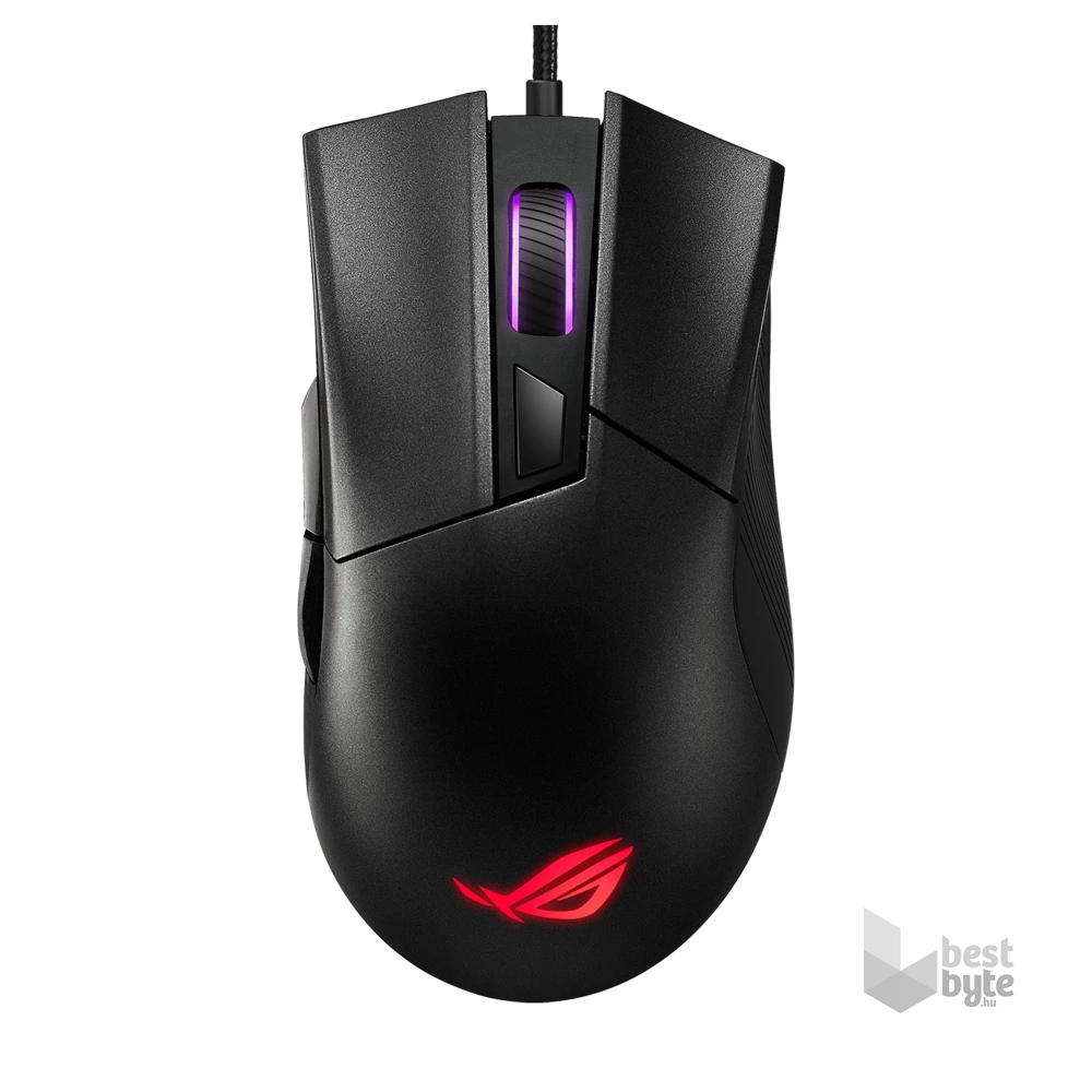ASUS ROG Gladius II Core fekete gamer egér