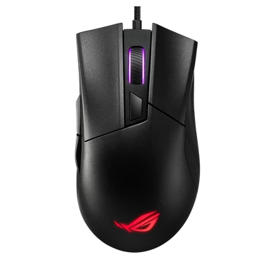 ASUS ROG Gladius II Core fekete gamer egér