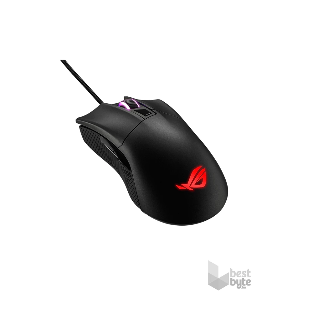 ASUS ROG Gladius II Core fekete gamer egér