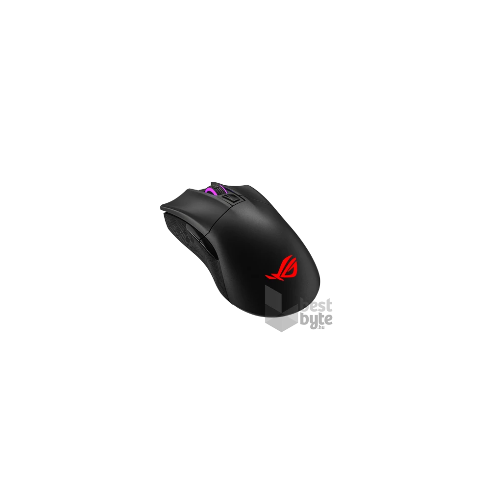 ASUS ROG Gladius II fekete vezeték nélküli gamer egér