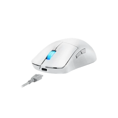 ASUS ROG Harpe Ace Mini ultrakönnyű fehér optikai gamer egér