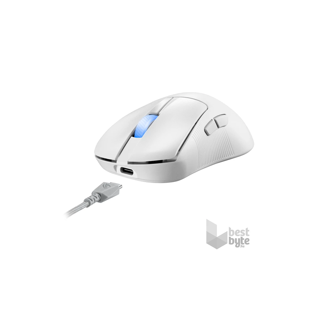 ASUS ROG Keris II Ace Wireless fehér vezeték nélküli egér