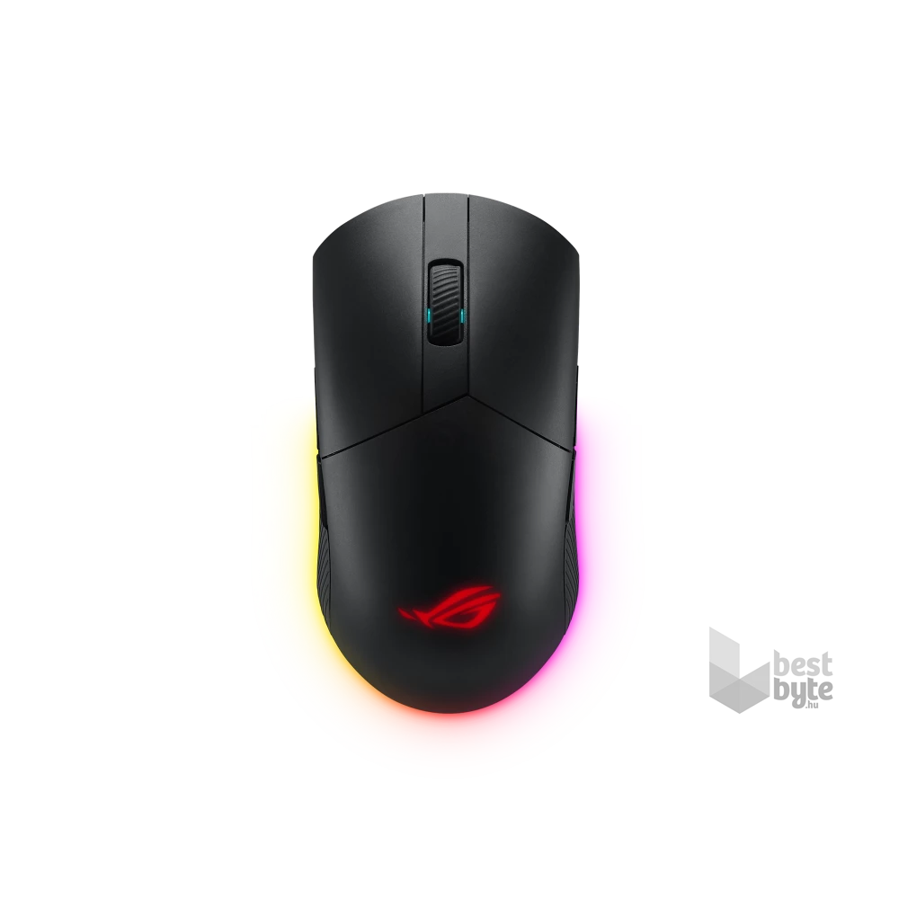 ASUS ROG Pugio II vezeték nélküli fekete gamer egér