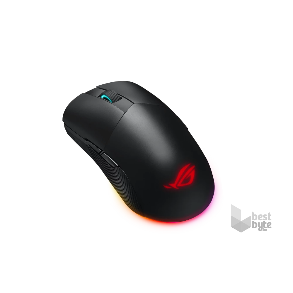 ASUS ROG Pugio II vezeték nélküli fekete gamer egér