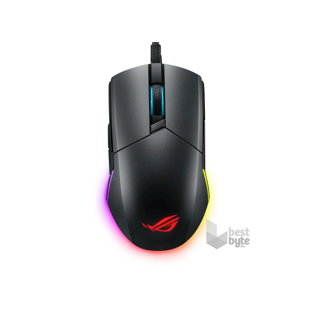 ASUS ROG Pugio fekete gamer egér