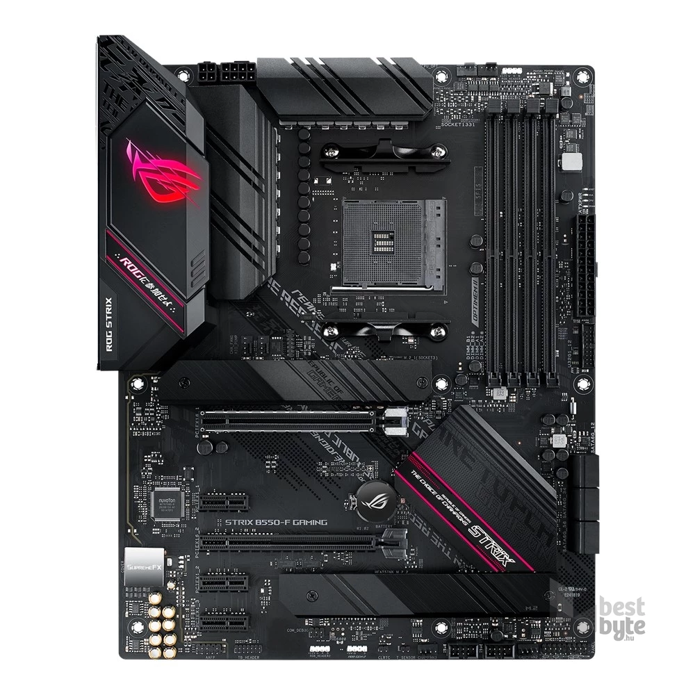 ASUS ROG STRIX B550-F GAMING AMD B550 SocketAM4 ATX alaplap