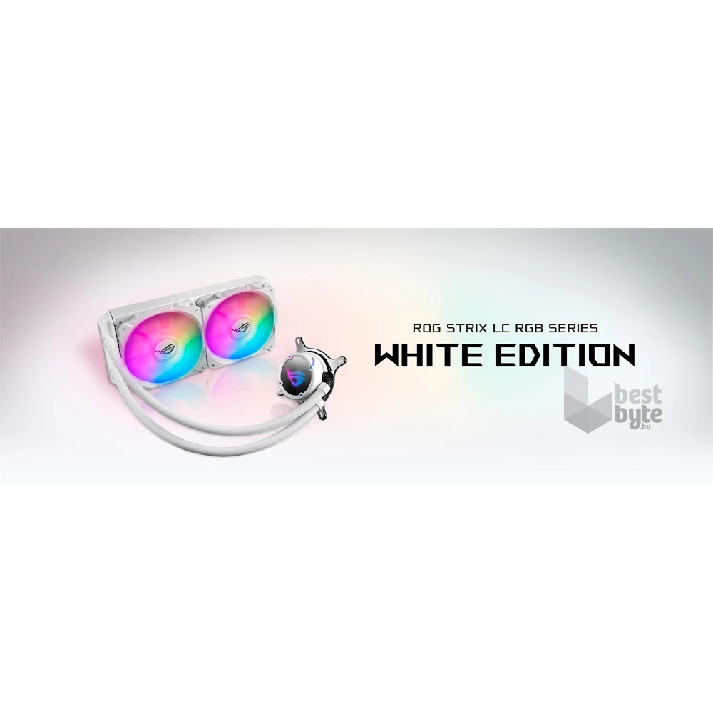 ASUS ROG STRIX LC 240 RGB White Edition vízhűtéses processzorhűtő