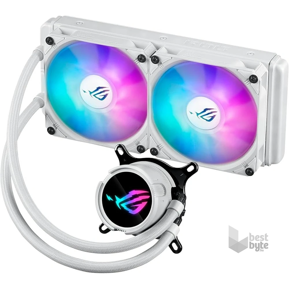 ASUS ROG STRIX LC 240 RGB White Edition vízhűtéses processzorhűtő