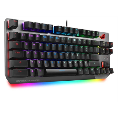 ASUS ROG STRIX SCOPE NX TKL HUN RGB mechanikus gamer billentyűzet