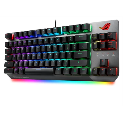 ASUS ROG STRIX SCOPE NX TKL HUN RGB mechanikus gamer billentyűzet