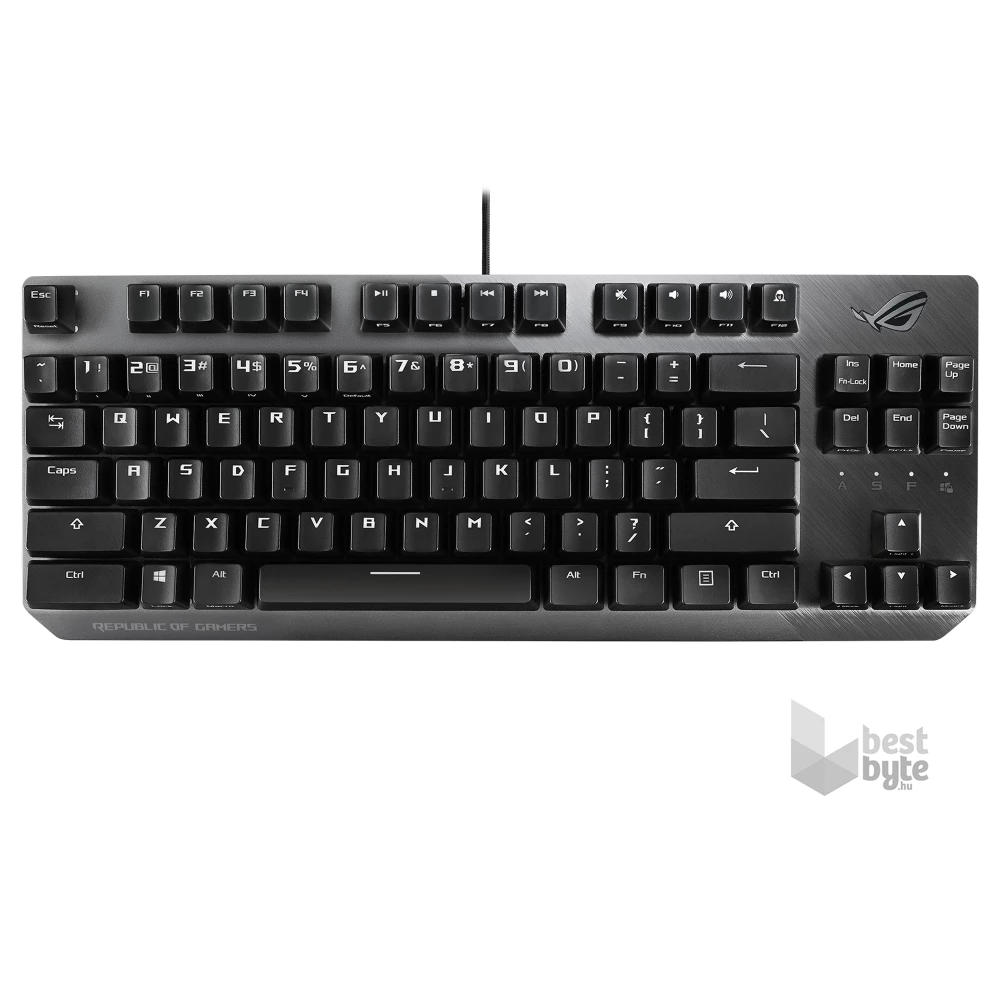 ASUS ROG STRIX SCOPE NX TKL HUN RGB mechanikus gamer billentyűzet