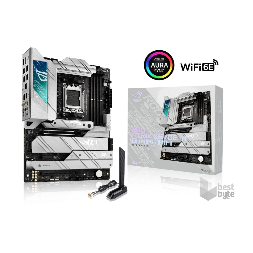 ASUS ROG STRIX X670E-A GAMING WIFI AMD X670 AM5 ATX alaplap