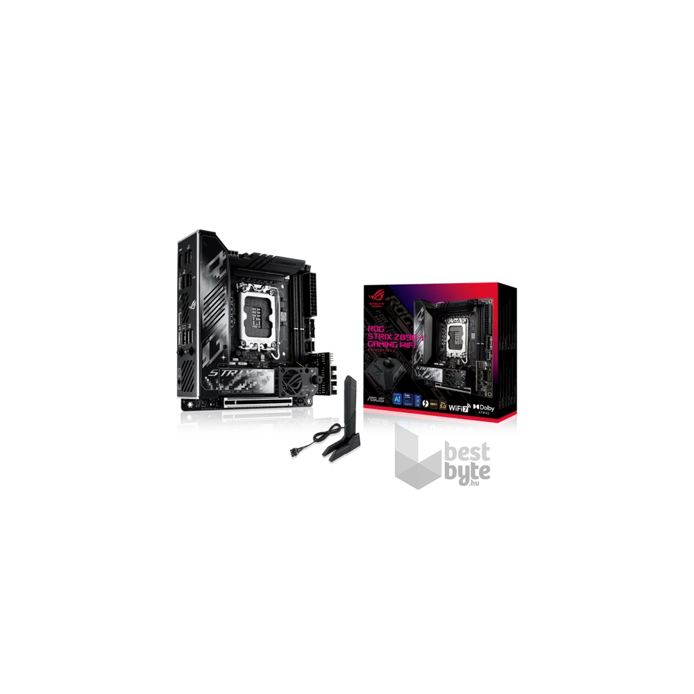ASUS ROG STRIX Z890-I Wi-Fi Intel Z890 LGA1851 mini-ITX alaplap