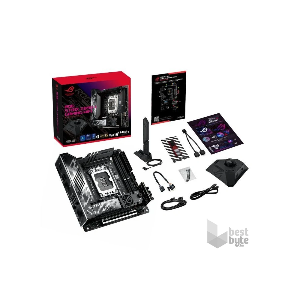 ASUS ROG STRIX Z890-I Wi-Fi Intel Z890 LGA1851 mini-ITX alaplap
