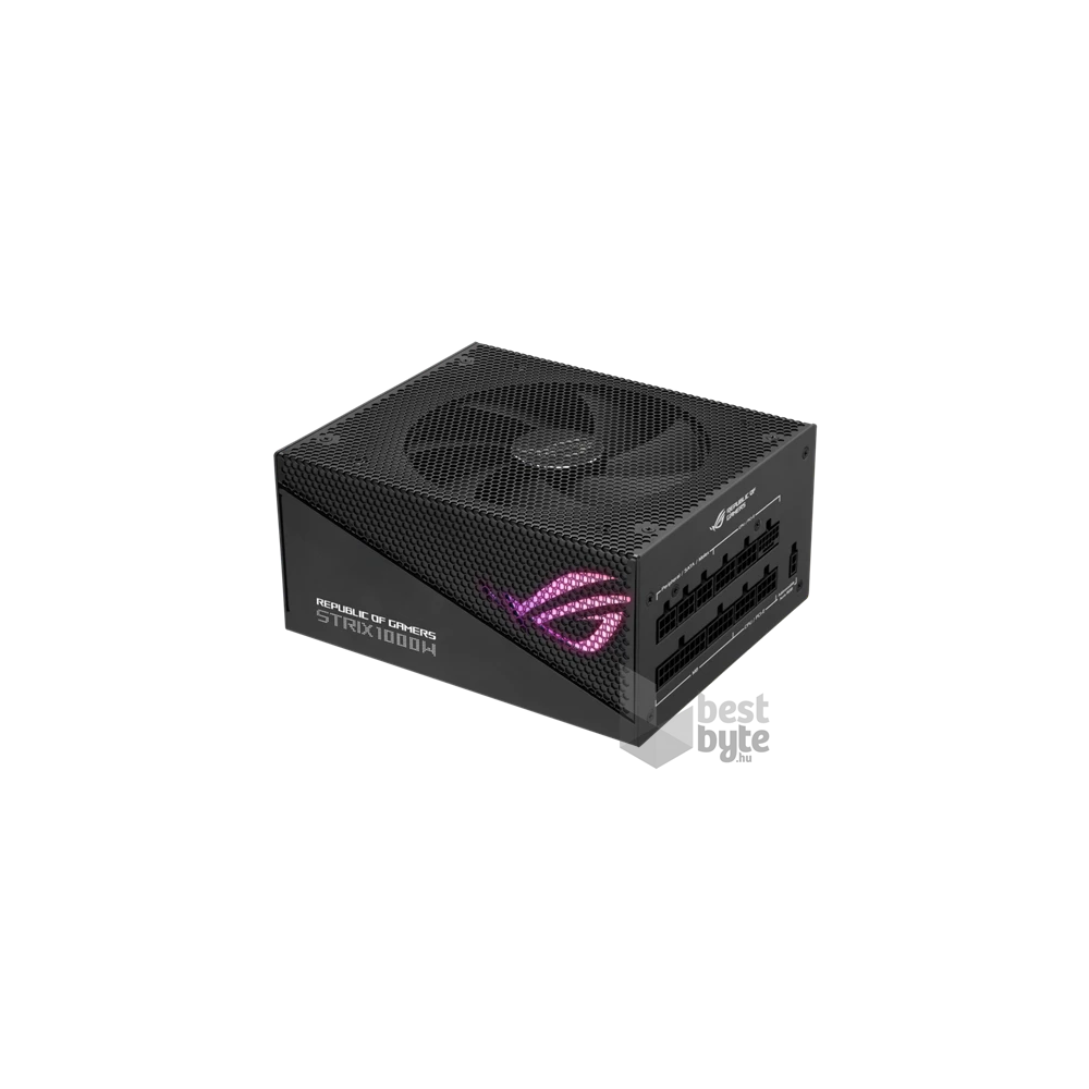 ASUS ROG Strix 1000W 80+ Gold Aura Edition 13,5 cm ventilátorral ATX tápegység