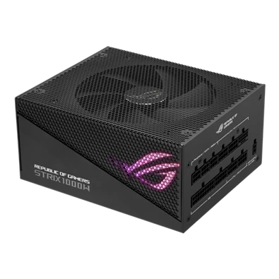 ASUS ROG Strix 1000W 80+ Gold Aura Edition 13,5 cm ventilátorral ATX tápegység