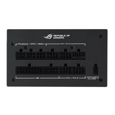 ASUS ROG Strix 1000W 80+ Gold Aura Edition 13,5 cm ventilátorral ATX tápegység
