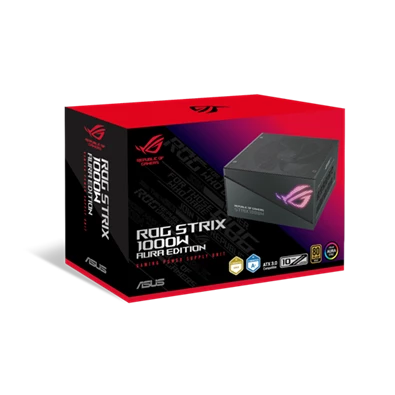 ASUS ROG Strix 1000W 80+ Gold Aura Edition 13,5 cm ventilátorral ATX tápegység