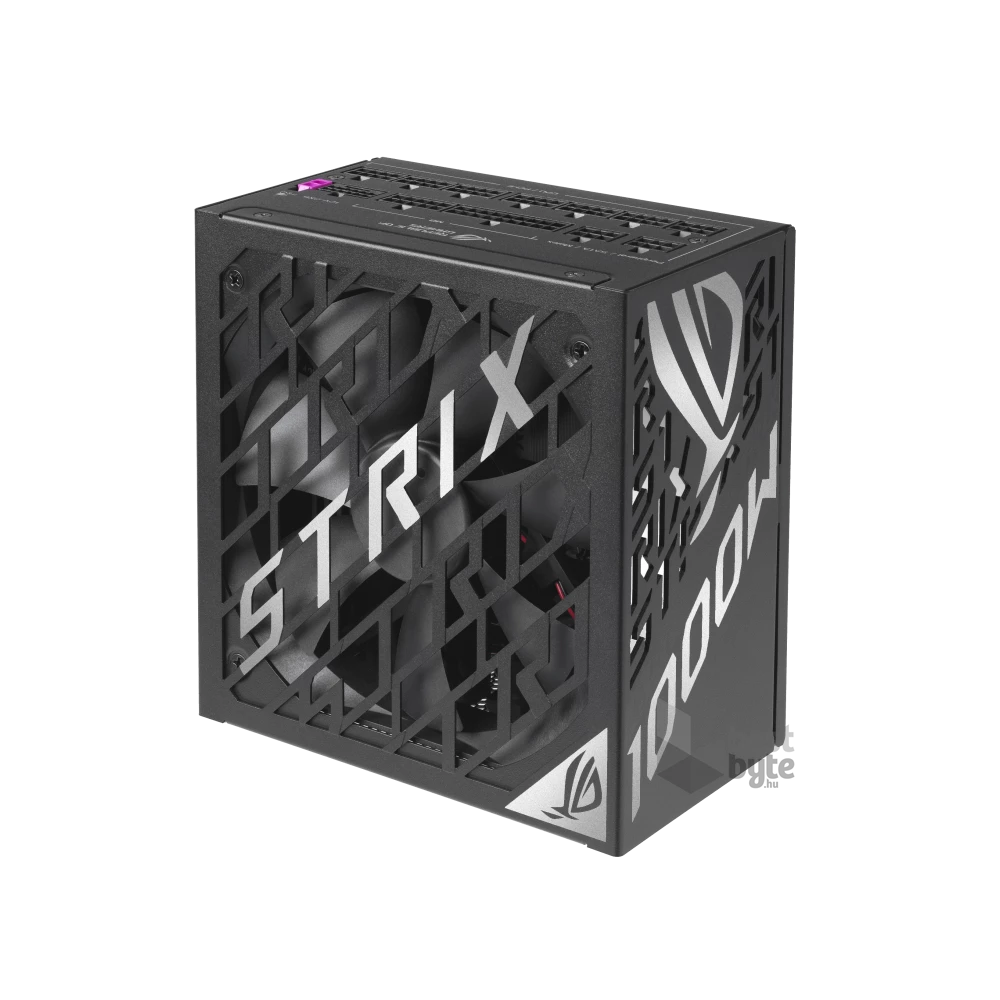 ASUS ROG Strix 1000W 80+ Platinum ventillátorral moduláris tápegység