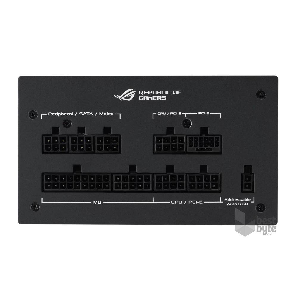 ASUS ROG Strix 850W 80+ Gold Aura Edition 13,5 cm ventilátorral ATX tápegység