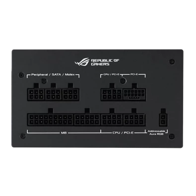 ASUS ROG Strix 850W 80+ Gold Aura Edition 13,5 cm ventilátorral ATX tápegység
